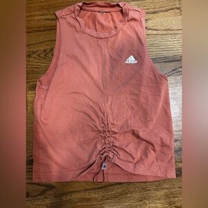 Adidas tank top with scrunch bottom, no tags